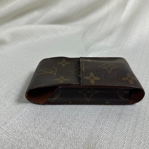 LV Brown Monogram Etui Cigarette Case Name card Purse Multipurpose Designer Case - Picture 2 of 8